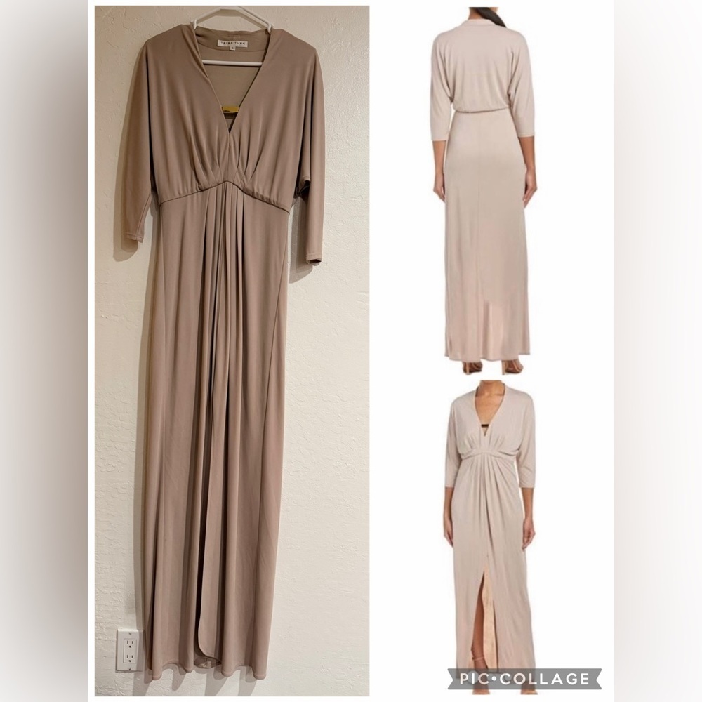Trina Turk Beige Maxi Dress size 4